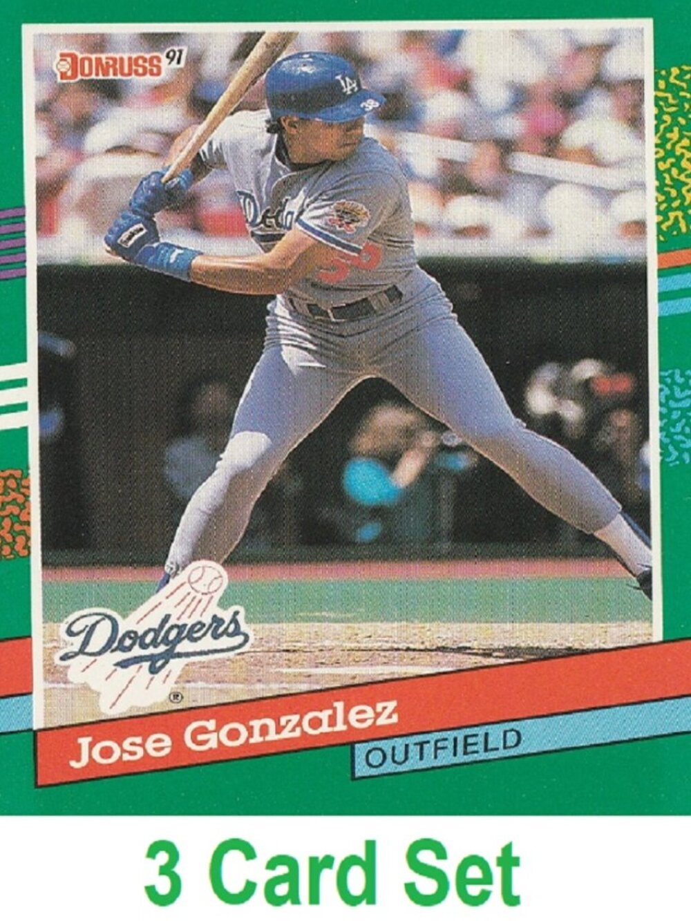 Jose Gonzalez Baseball Card Collection